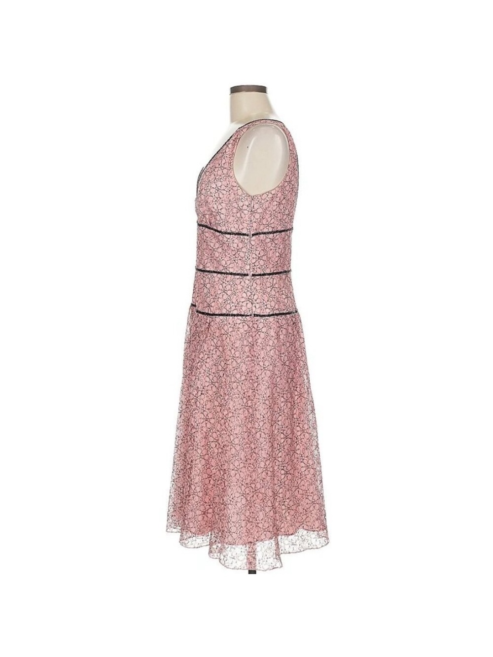 Gilmore Girls Rory Gilmore ASO Archive Laundry by Shelli Segal Pink Lace Dress - Picture 8 of 8